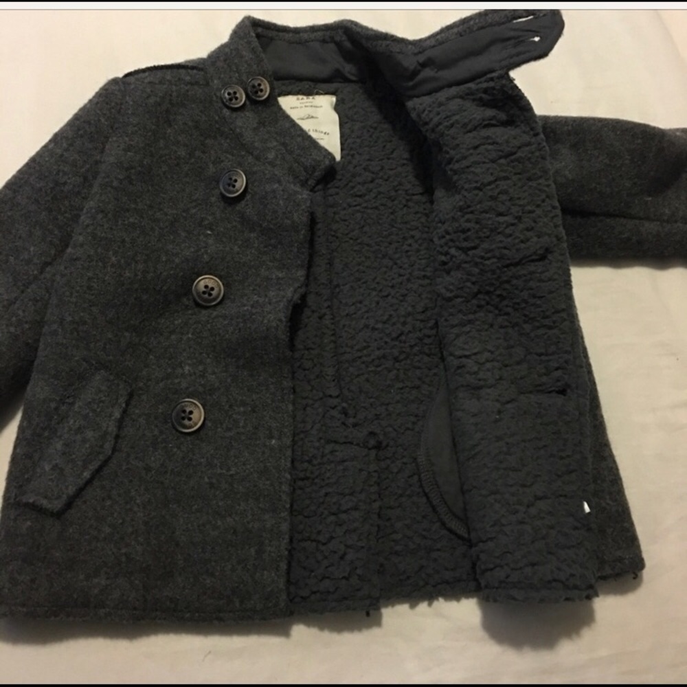 Zara toddler boy coat